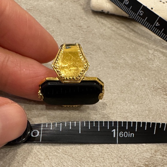 Sezane Black and Gold Ring - Picture 7 of 7